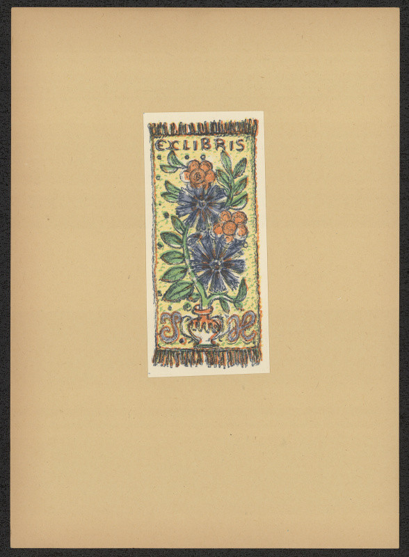 Oldřich Karel - Exlibris J.H.