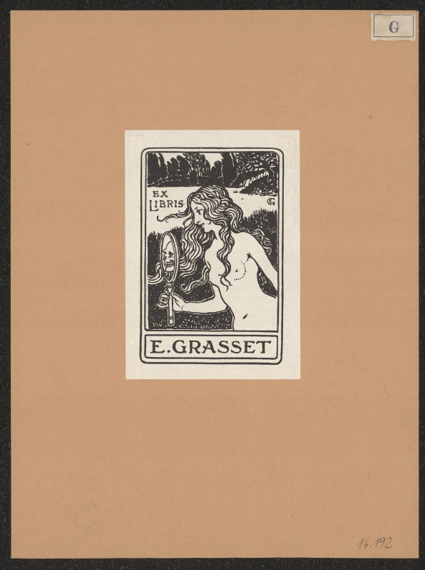 neznámý - Ex libris C. Grasset