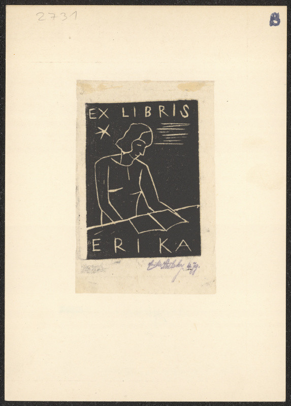 Erika Strelsky - Ex libris Erika