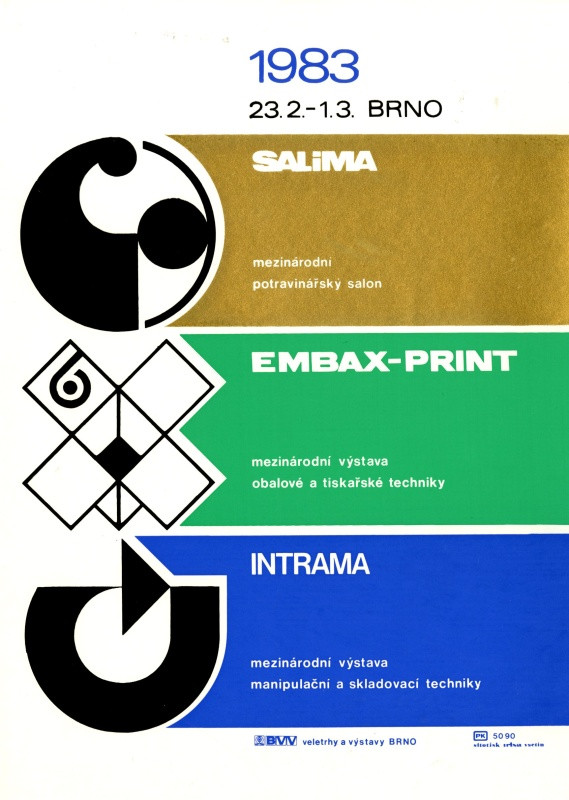 Jan Rajlich st. - 1983 23.2.-1.3. Brno Salima, Embax - Print, Intrama