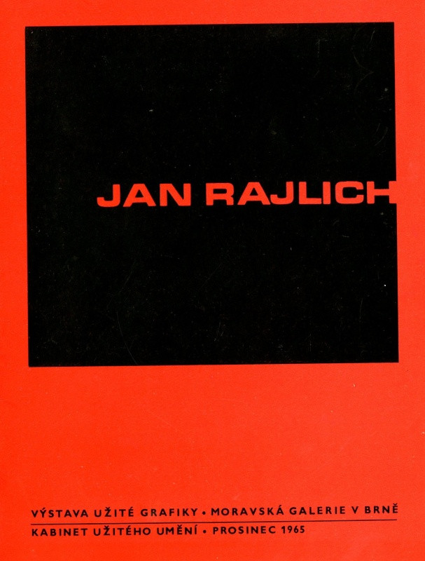 Jan Rajlich st. - Jan Rajlich Výstava užité grafiky v Brně, prosinec 1965