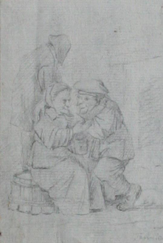 David Teniers ml. - kopie - Stařecký pár