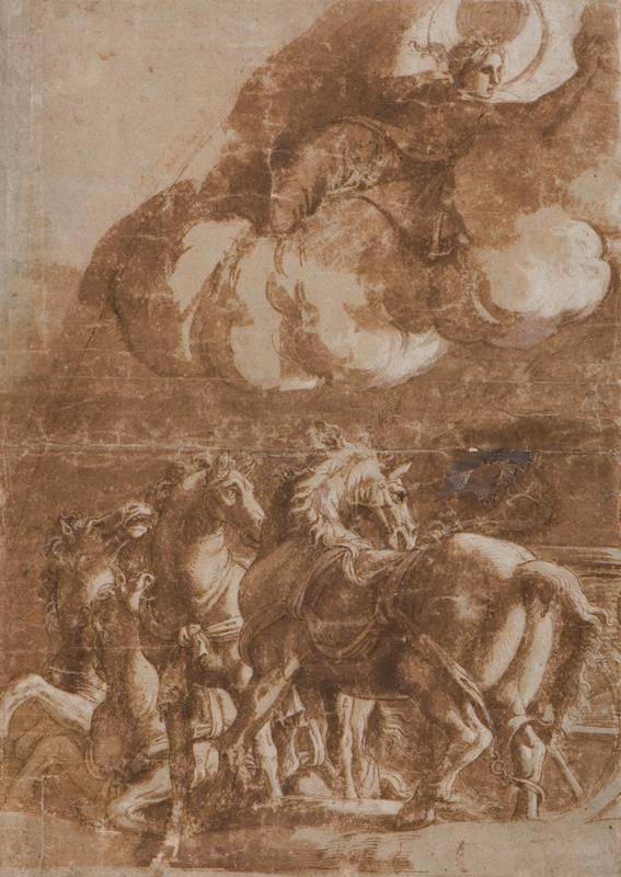 Giulio Pippi zv. Giulio Romano - dílna - Helios a Luna