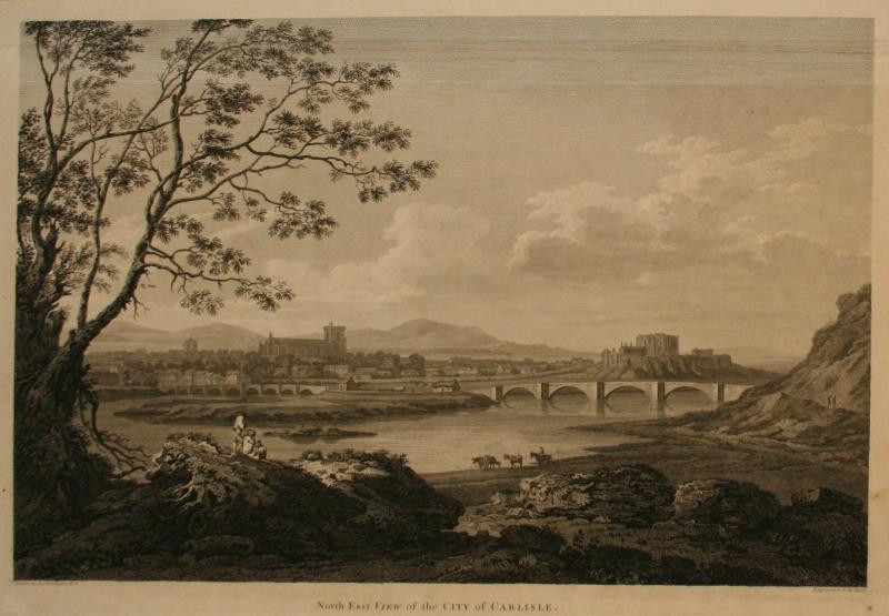 Thomas Medland - North East view of the City of Carlisle