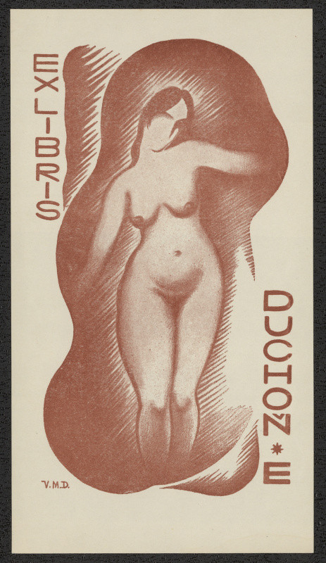 V. M. Duchoň - Ex libris Duchoň E.