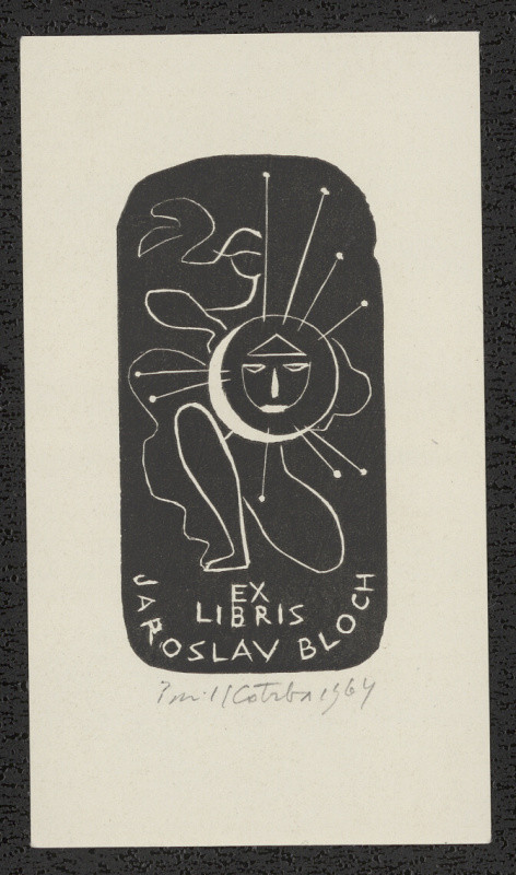 Emil Kotrba - Ex libris Jaroslav Bloch