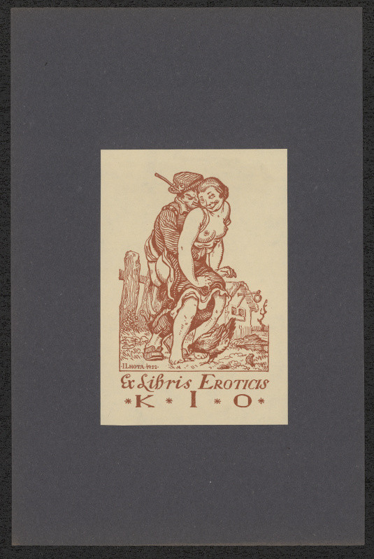 Josef Lhota - Ex libris Eroticis K.I.O