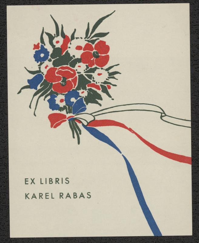 Julius Bous - Exlibris Karel Rabas