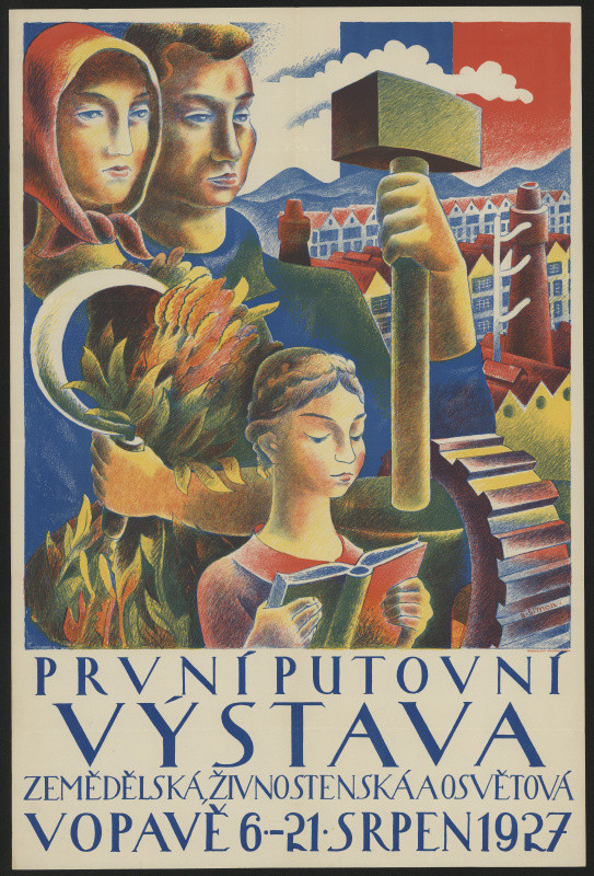 B. Šimon - První putovní výstava zemědělská, živnostenská a osvětová v Opavě 1927