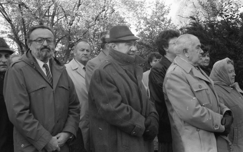 Dagmar Hochová - Poslanec České národní rady Jan Květ o státním svátku doma v Třeboni, 28. 10. 1991