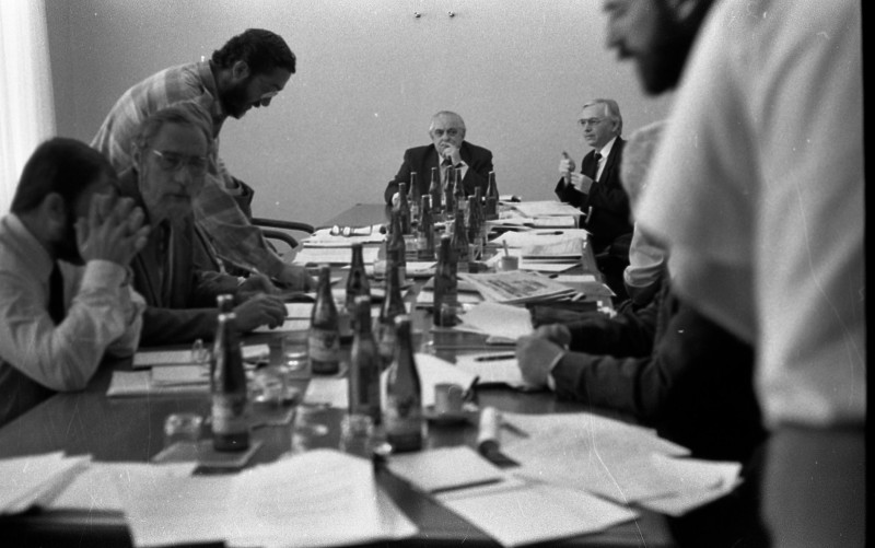 Dagmar Hochová - Církevní a humanitární výbor České národní rady, podzim 1990