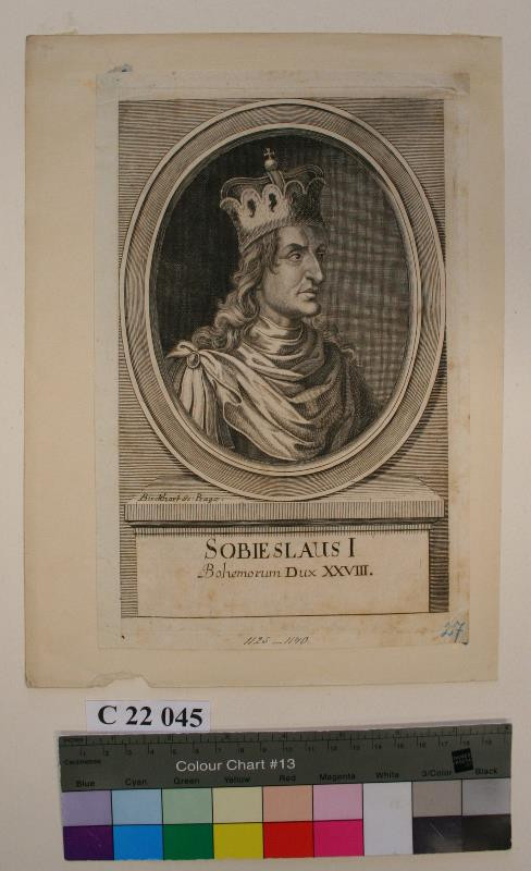 Antonín Birckhart - Sobieslaus  I.  Bohemorum  Dux  XXVIII.