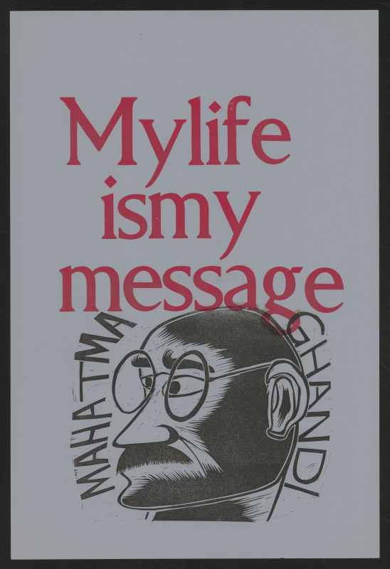 Paul Peter Piech - My life is my message, Mahatma Ghandy