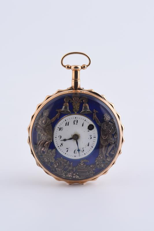 Ferdinand Berthoud - hodinky pánské závěsné zv. Jaquemarts