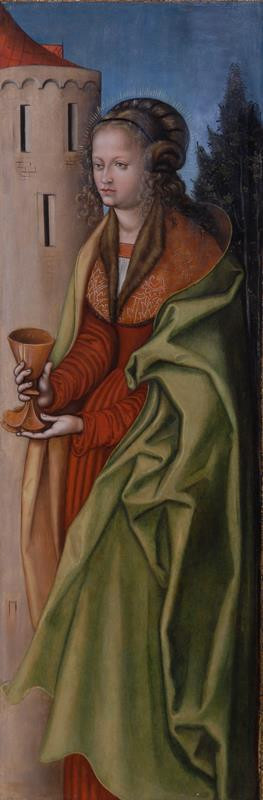 Lucas Cranach - dílna - Sv. Barbora
