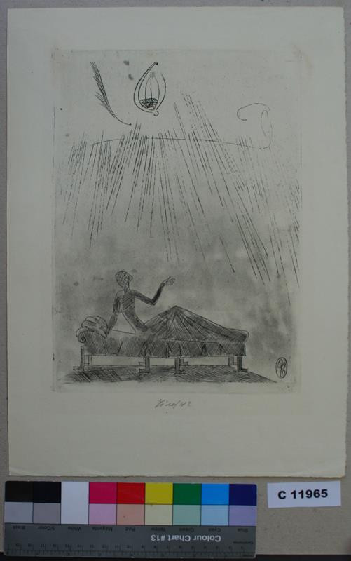 František Tichý - Ilustrace na Lermontovovu témónu