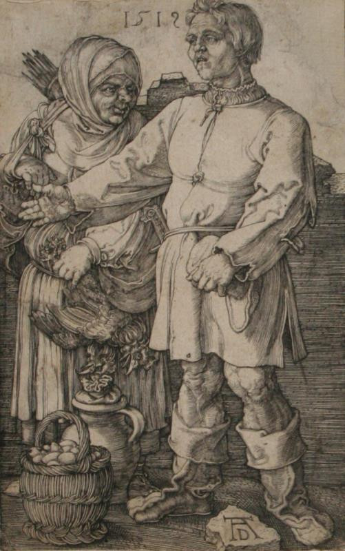 Albrecht Dürer - Sedlák na trhu