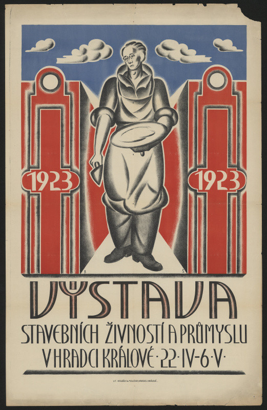 signatura BŠ - Výstava stavebních živností a průmyslu v Hradci Králové 1923