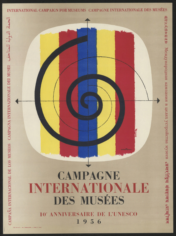 Jacques Nathan-Garamond - Campagne Internationale des Musées 1956