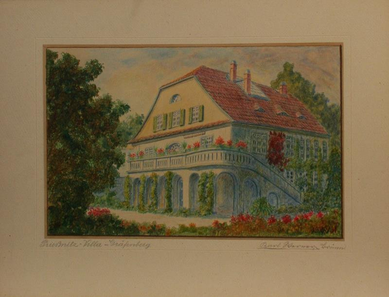 Karel Werner - Priesnitz - Villa in Gräfeuberg