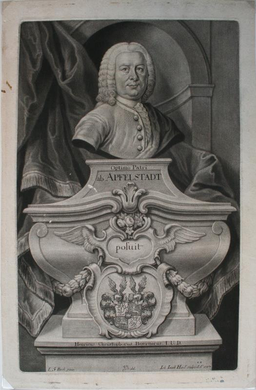 Johann Jacob Haid - Henricus Christophorus Boernerus I. U. D.