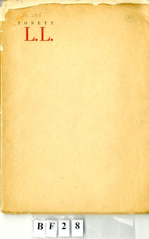 Pavel Eisner, Atlantis (edice), Kryl & Scotti, Jan V. Pojer, neurčený autor, Jaroslav Benda - Sonety krásné provaznice Louizy Labé. A. D. 1545