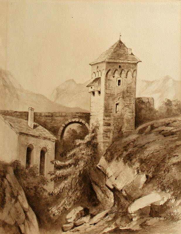 Bedřich (Fritz) Kostial - Hradní věž