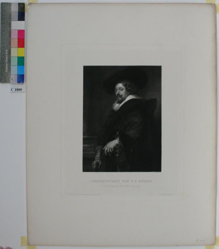 Johann Lindner - Selbstportrait  von  P.  P.  Rubens