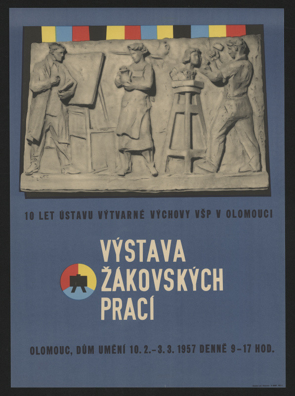 neznámý - Výstava žákovských prací, Olomouc 1957