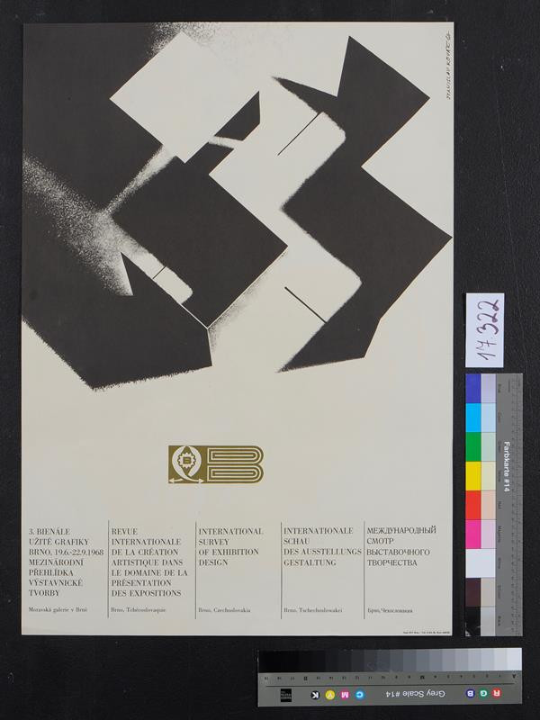 Stanislav Kovář - 3. bienále užité grafiky Brno 1968