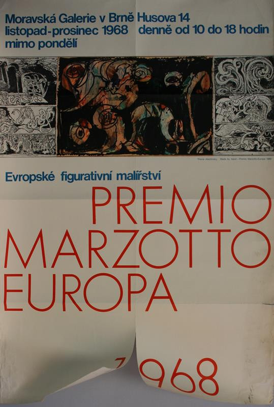 neurčený autor - Premio Marzotto Europa 1968. Evropská figurál.malba, MG
