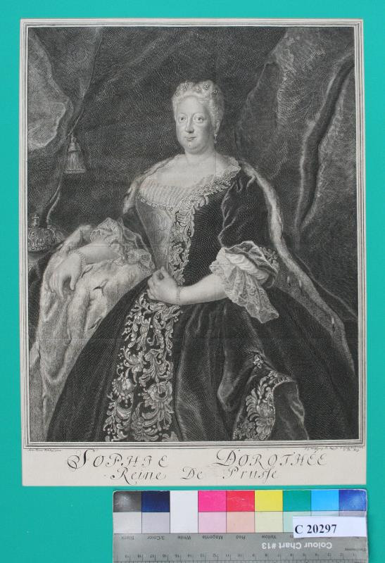 Johann Georg Wolfgang - Sophie  Dorothee  Reine  de  Prusse