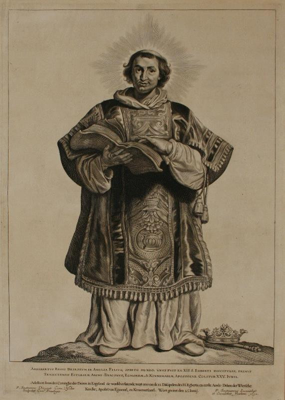 Cornelis Visscher - Adalbertus Egmondae