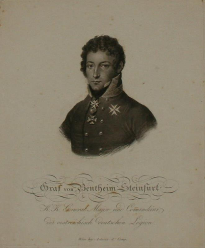 Joseph Georg (Johann) Mansfeld - Graf von Bentheim - Steinfurt