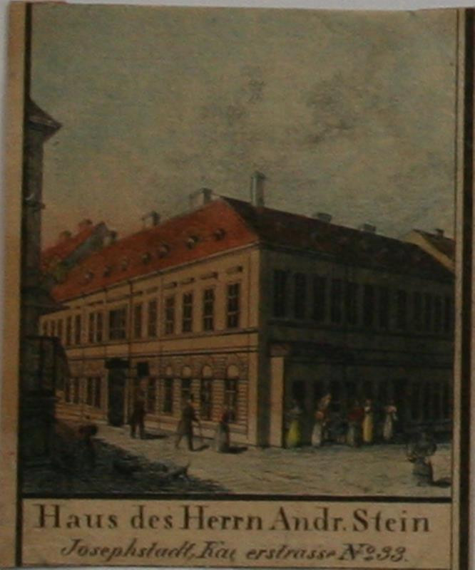 neurčený autor - Haus des Herrn Andr.  Stein
