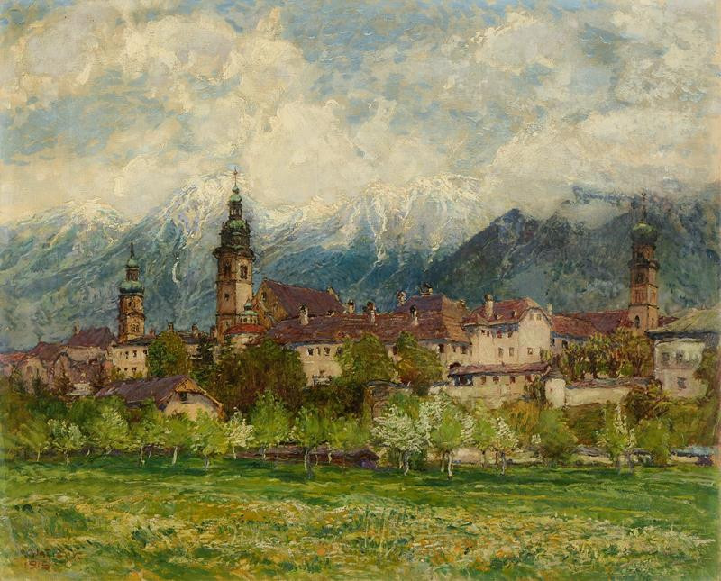 Oldřich Blažíček - Město Hall v Tyrolích
