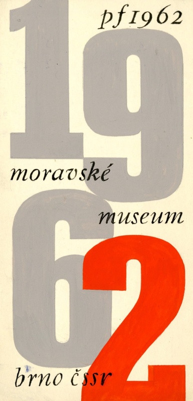Jan Rajlich st. - PF 1962 Moravské museum Brno ČSSR