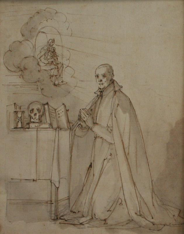 neznámý malíř kastilský - Sv. František Borgiáš