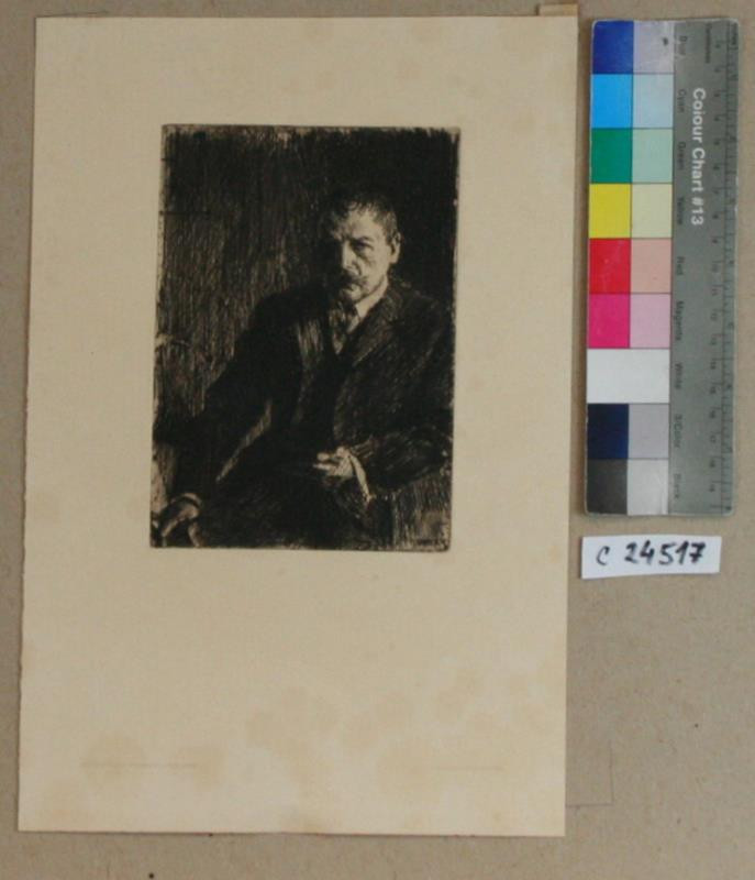 Andres Leonard Zorn - Autoportrét,  1904