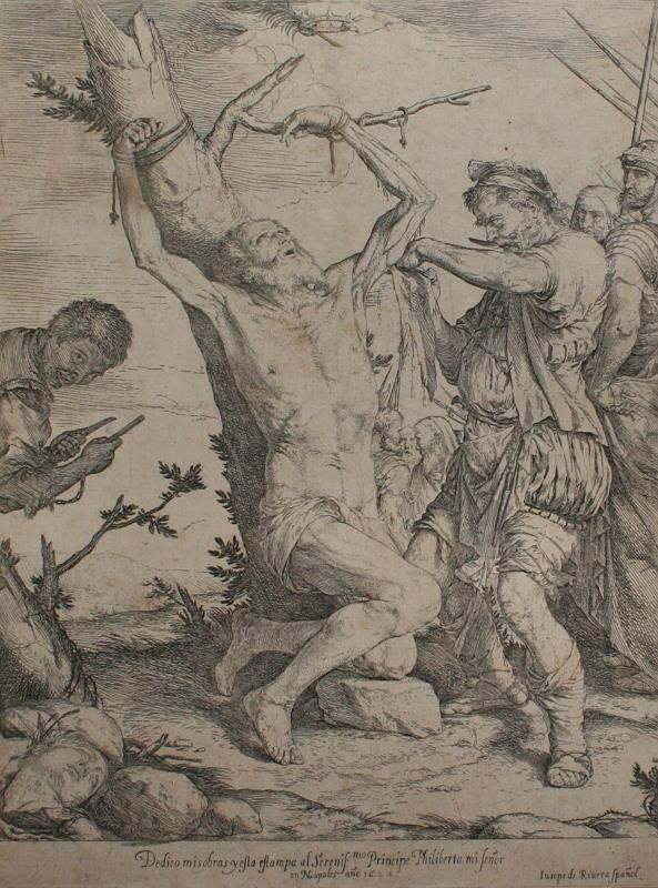 Jusepe (José) de Ribera - Umučení sv. Bartoloměje