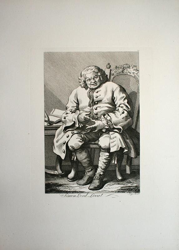 Ernst Ludwig Riepenhausen - Simon Lord Lovet. in Hogarths Werke