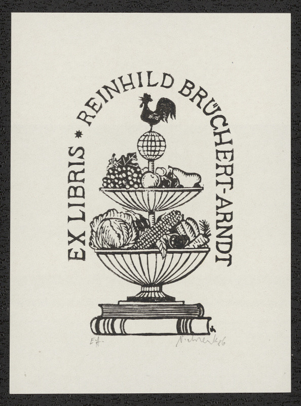 Viktor Chrenko - Ex libris Reinhild Bruchert-Arndt