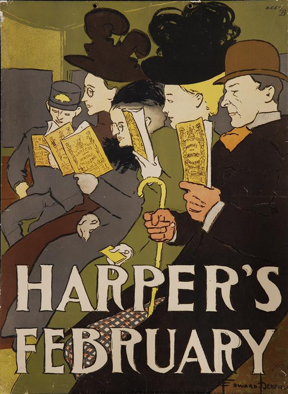 Edward Penfield - Harper's February