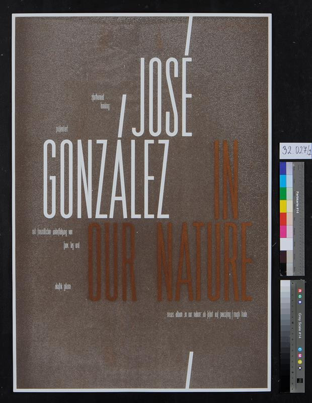 Studio Zwölf - José Gonzáles - In Our Nature Tour