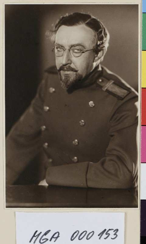 Jaroslav Balzar - Bedřich Vrbský v kostýmu - uniformě