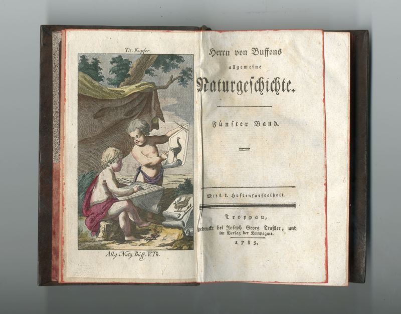 Georg Louis Leclerc de Buffon, Joseph Georg Traßler - Allgemeine Naturgeschichte. Fünfter Band