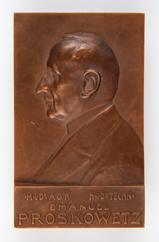 Karl Korschann - plaketa