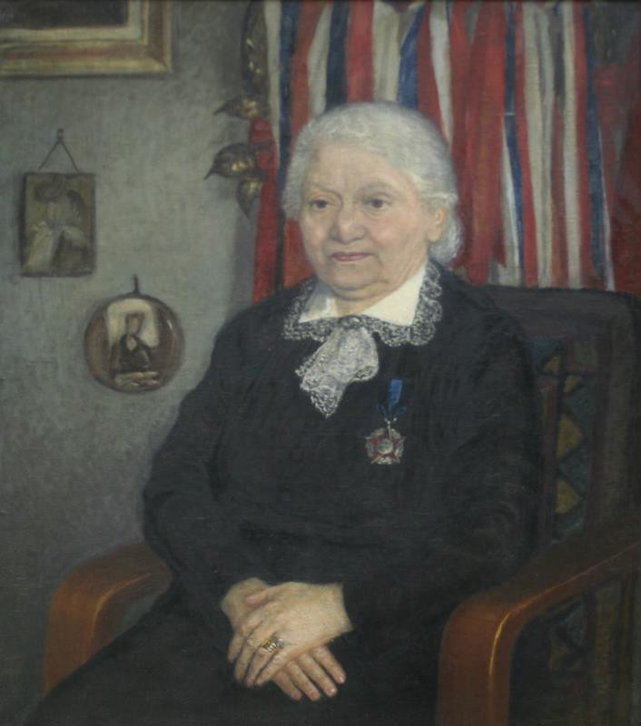 Olga Babrajová - Portrét E. Pechové