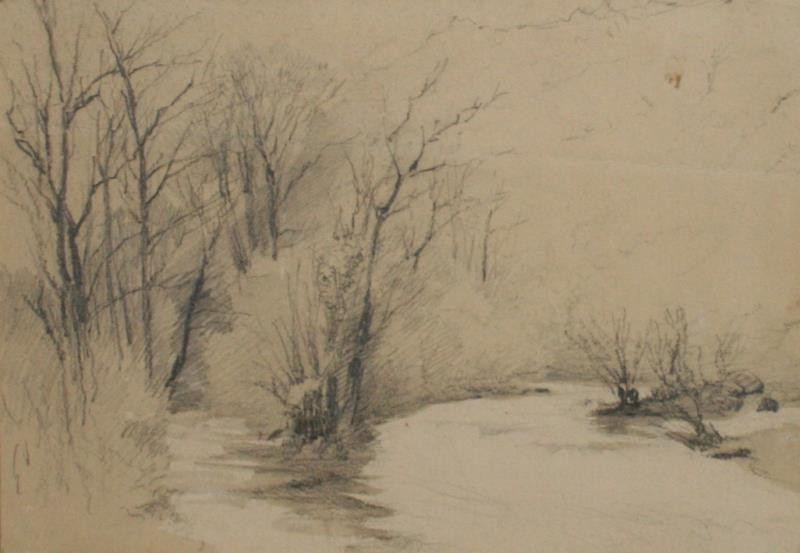 Joseph Mallord William Turner - Zamrzlý potok