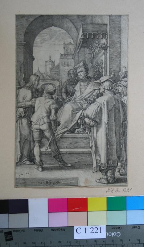Hendrick Goltzius - Kristus před Pilátem